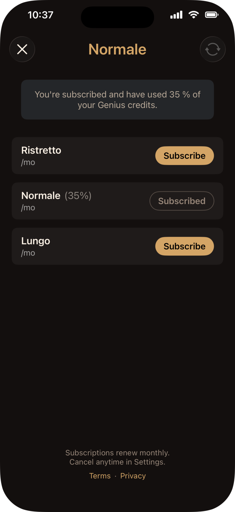 ShotGenius app screenshot 10