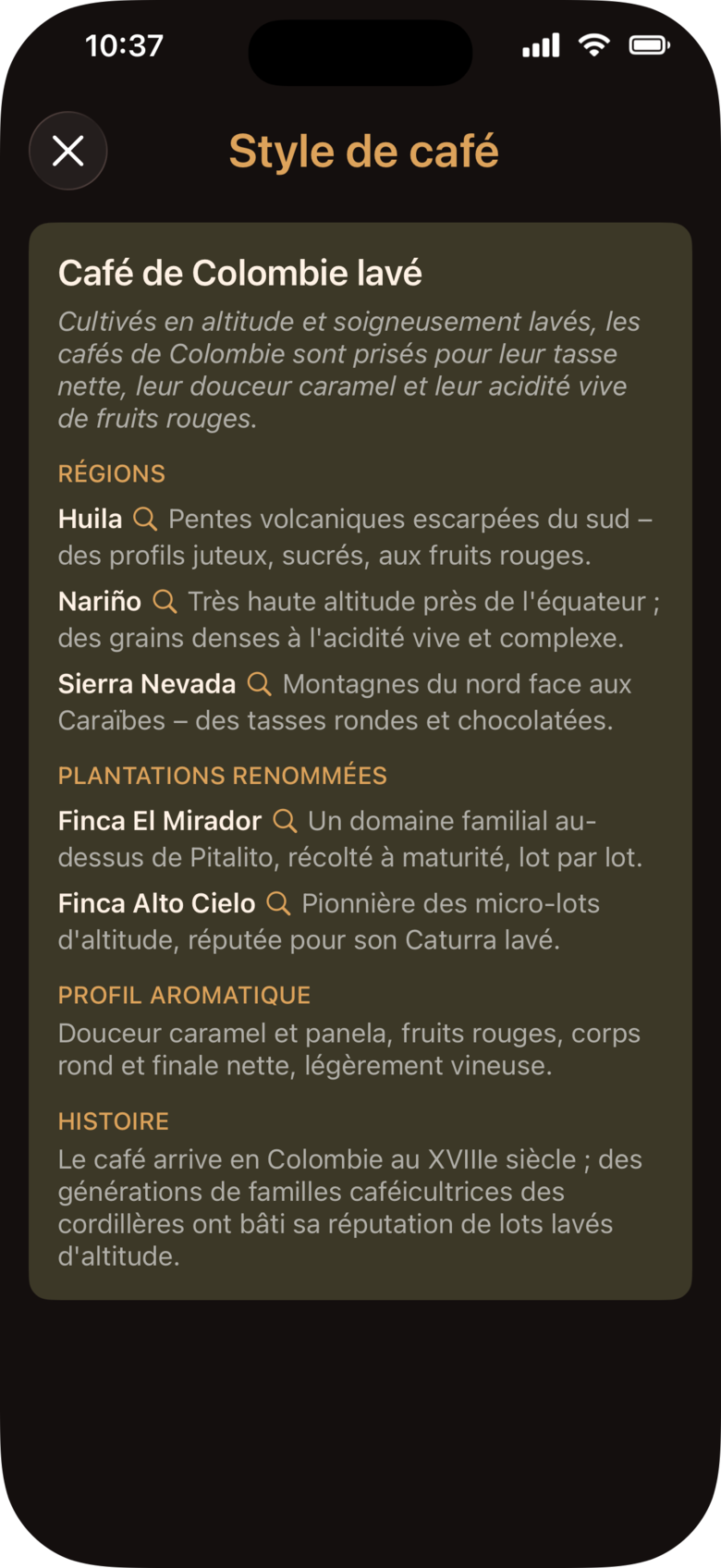 Capture d’écran de l’app ShotGenius 11